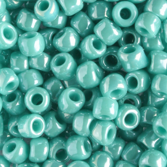 6/0 Opaque Luster Turquoise - 10 grams