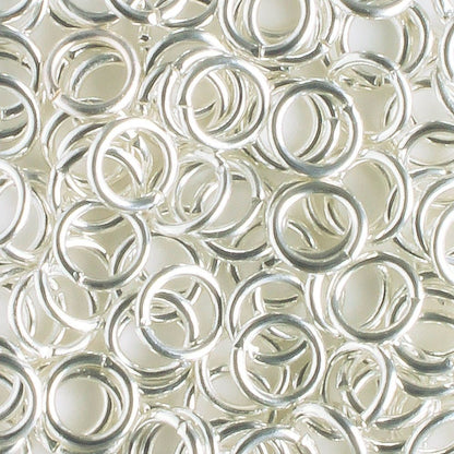 Jumpring 5mm Silver 20 Ga - qty 100