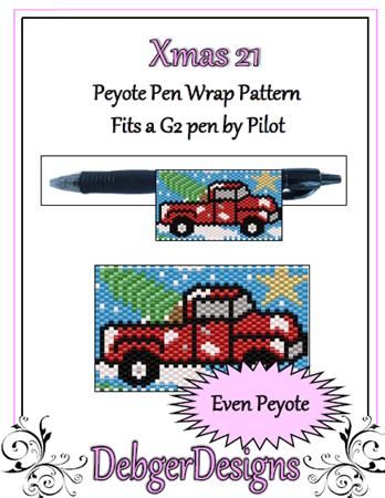 Xmas 21 Pen Wrap Pattern - PDF