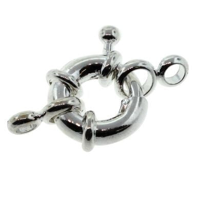 Spring Ring Clasp Silver