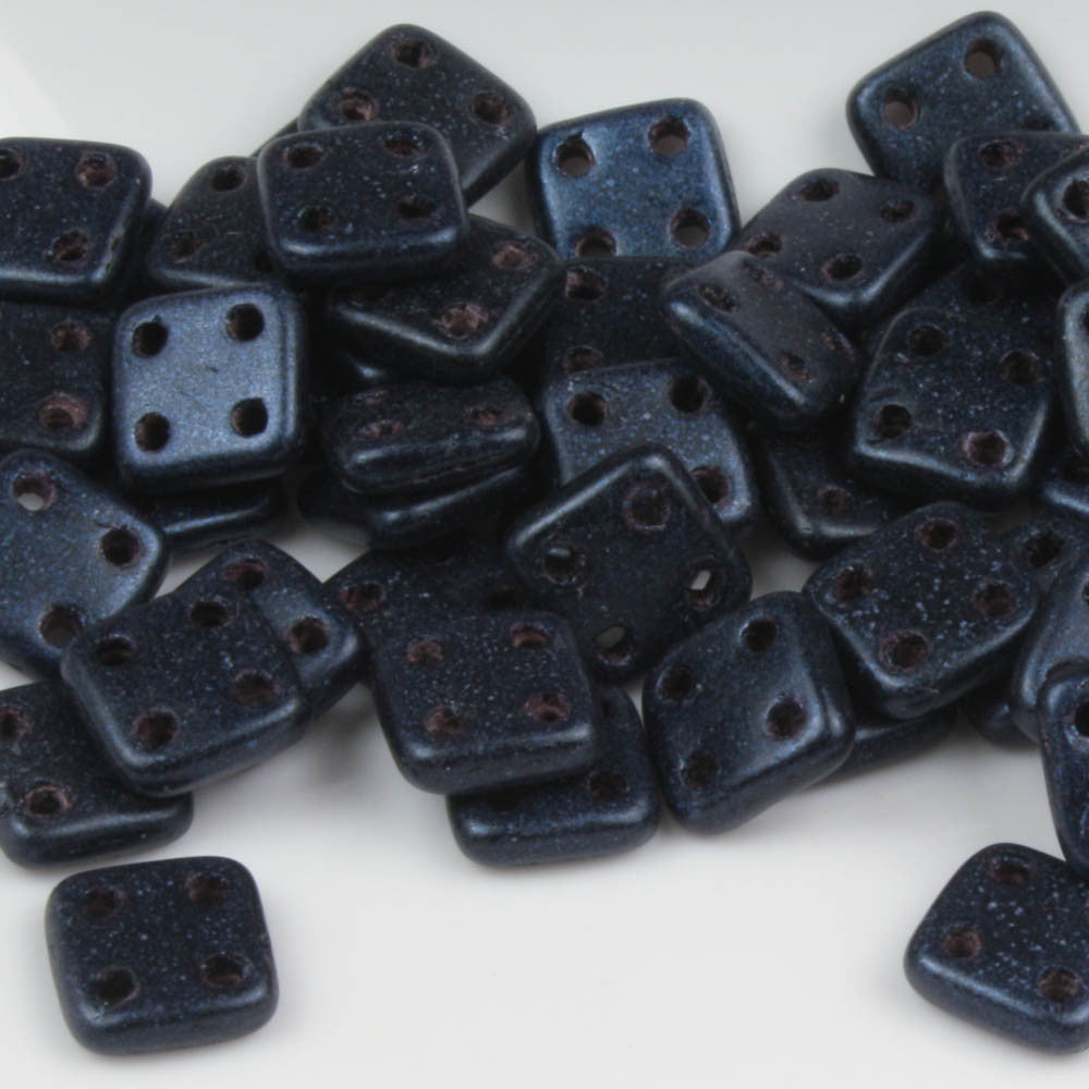 QuadraTile Metallic Suede Dark Blue - 10 grams