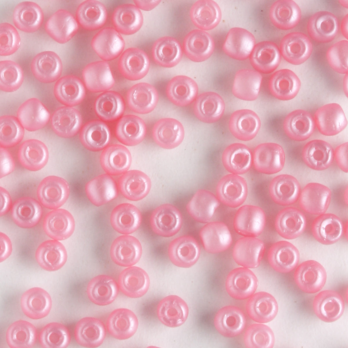 2mm Round Glass Pearls Matte Flamingo - 100 beads