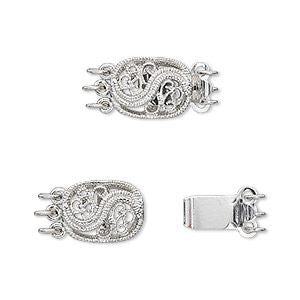 3 Strand Clasp Silver