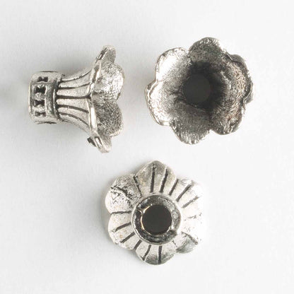 Cone, Silver - qty 10