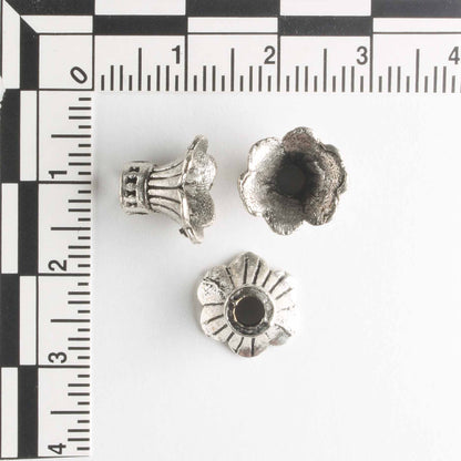 Cone, Silver - qty 10