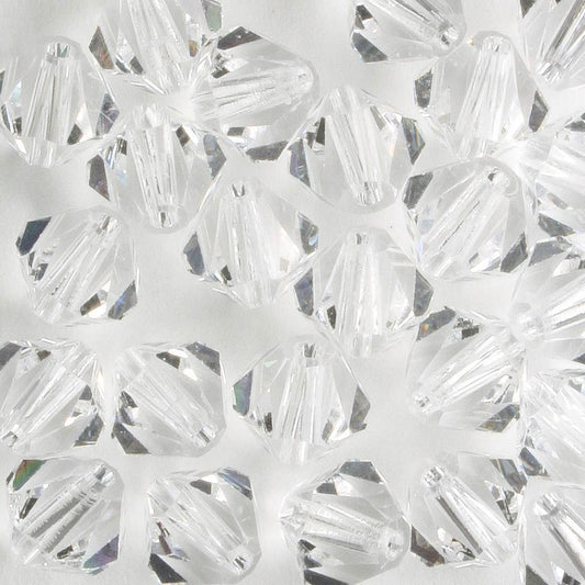 6mm Bicone Crystal - 24 beads