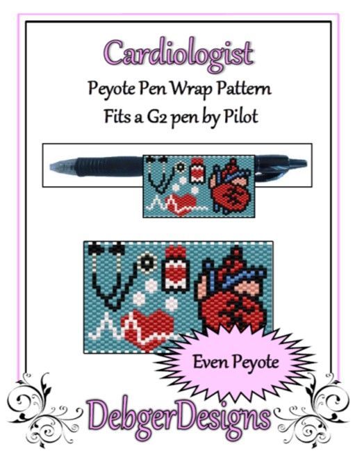 Cardiologist Pen Wrap Pattern - PDF