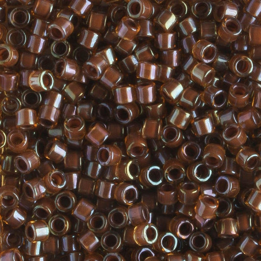 DBM0287 Color Lined Amber/Dark Amber - 5 grams