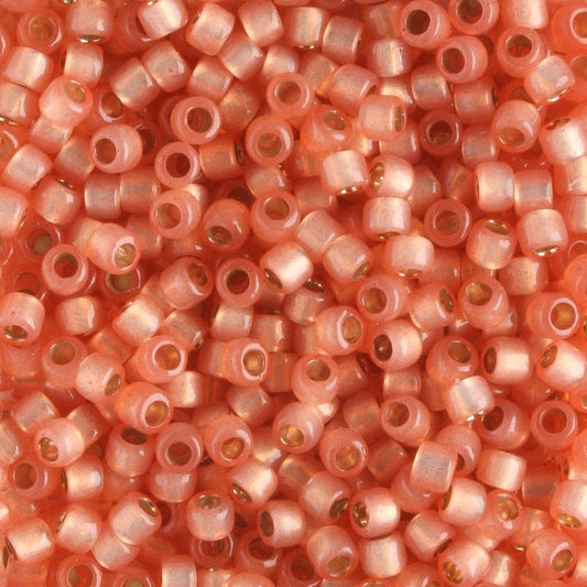 DBM0622 Silver Lined Dark Peach - 5 grams