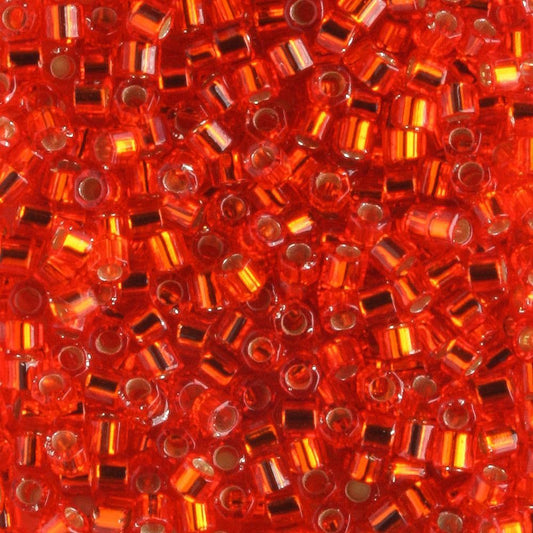 DBMH0043 Silver Lined Orangish Red - 5 grams