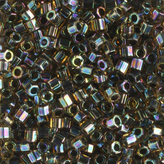 DBMH0089 Color Lined Amber/Olive - 5 grams