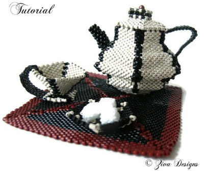 Teatime Art Deco Pattern - PDF