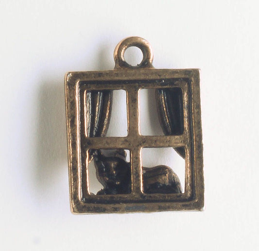 Charm - Cat in Window