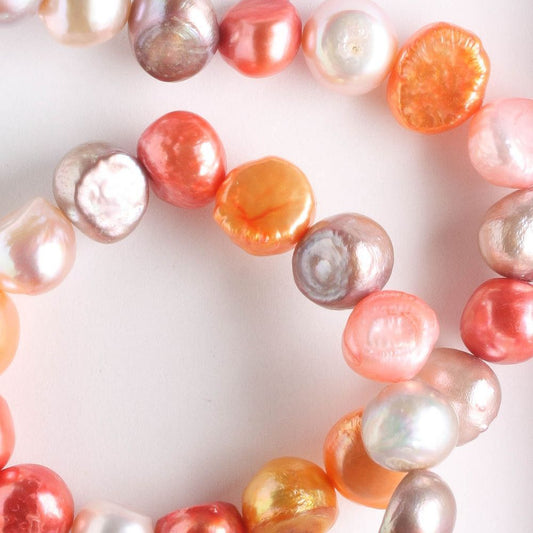 Freshwater Pearls - Dyed - 8" strand