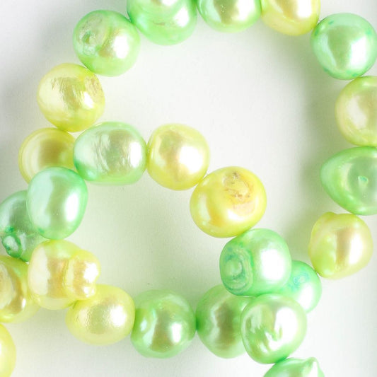 Freshwater Pearls - Dyed - 8" strand