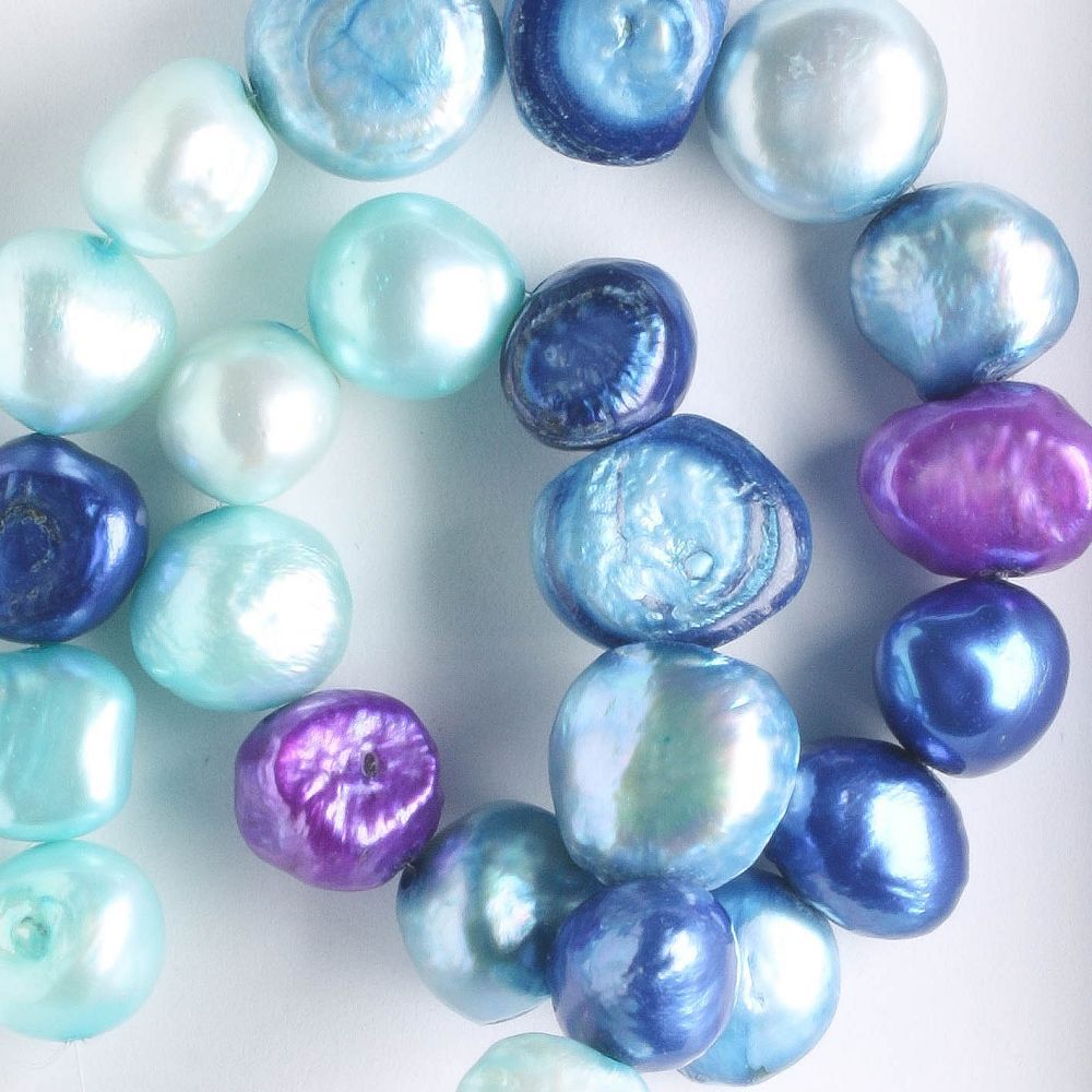 Freshwater Pearls - Dyed - 8" strand