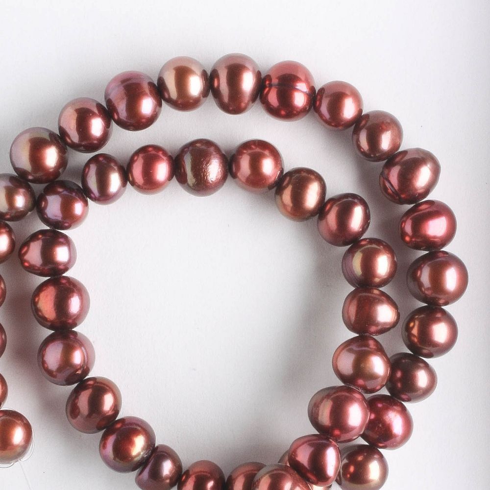 Freshwater Pearls - Dyed - 8" strand