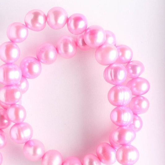 Freshwater Pearls - Dyed - 8" strand