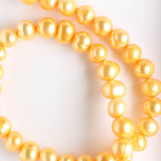 Freshwater Pearls - Dyed - 8" strand