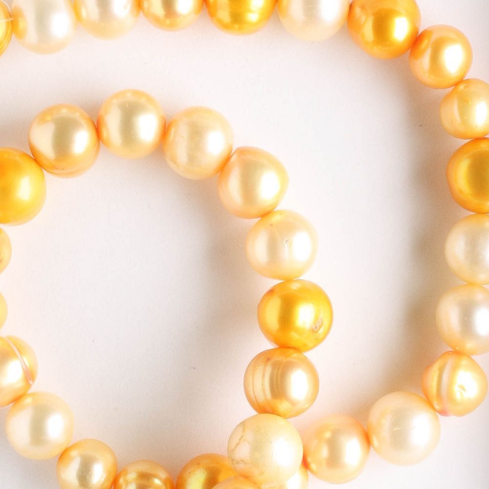 Freshwater Pearls - Dyed - 8" strand