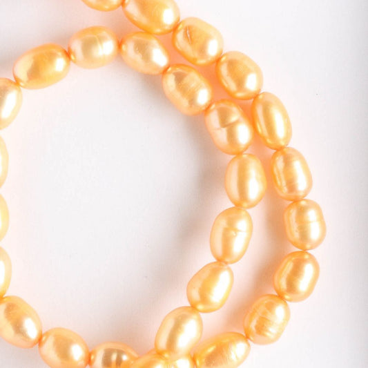 Freshwater Pearls - Dyed - 8" strand