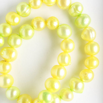 Freshwater Pearls - Dyed - 8" strand
