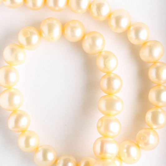 Freshwater Pearls - Dyed - 8" strand