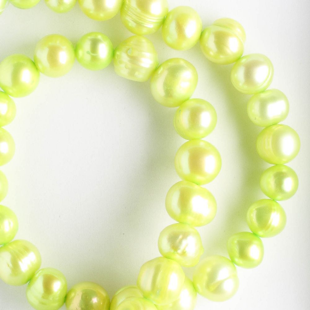 Freshwater Pearls - Dyed - 8" strand
