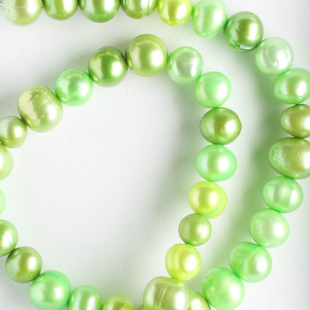 Freshwater Pearls - Dyed - 8" strand
