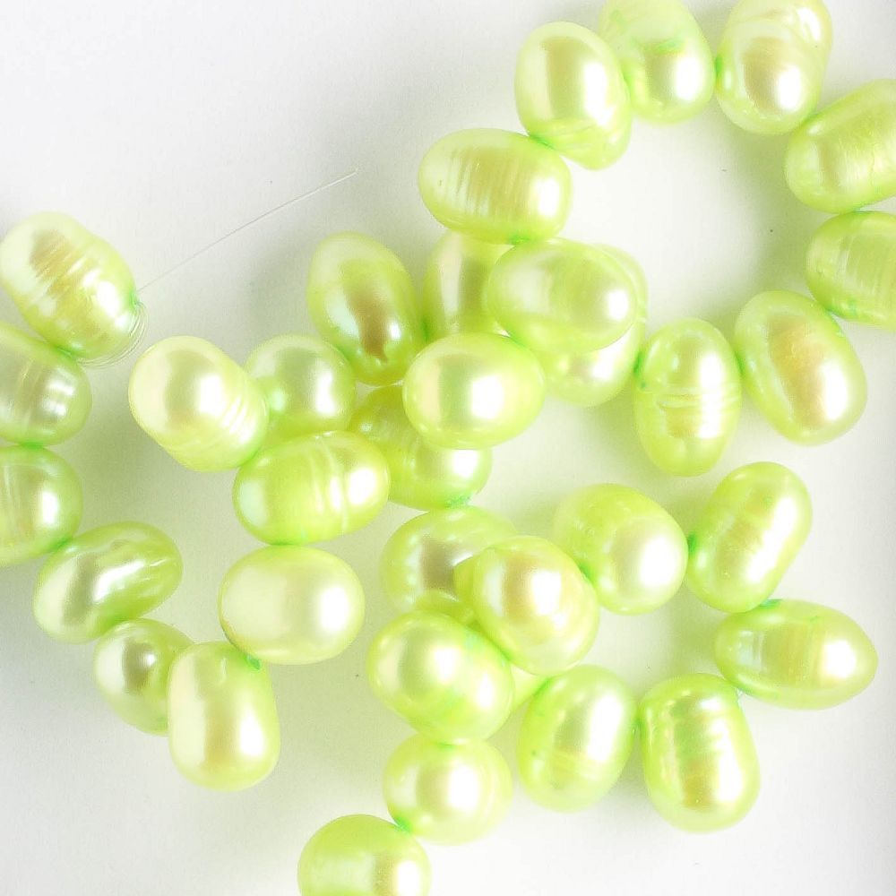 Freshwater Pearls - Dyed - 8" strand