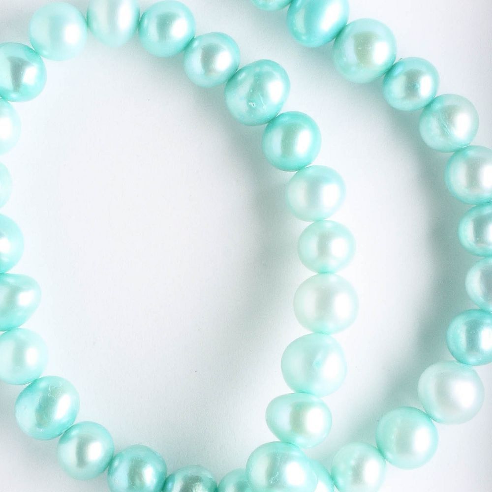 Freshwater Pearls - Dyed - 8" strand
