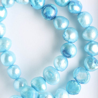 Freshwater Pearls - Dyed - 8" strand