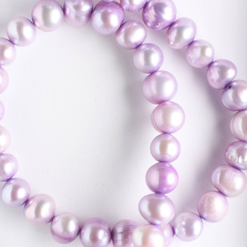 Freshwater Pearls - Dyed - 8" strand