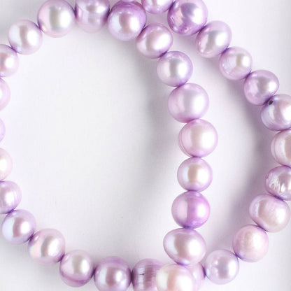 Freshwater Pearls - Dyed - 8" strand