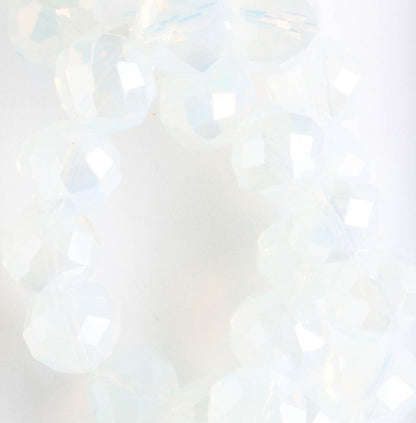 Chinese Crystal Rounds - 8" strand