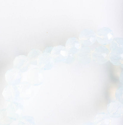 Chinese Crystal Rounds - 8" strand