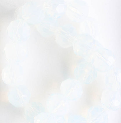 Chinese Crystal Rounds - 8" strand