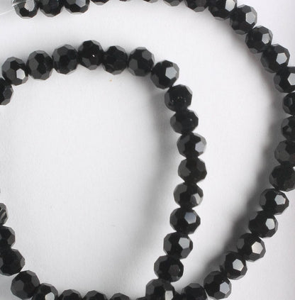 Chinese Crystal Rounds - 8" strand