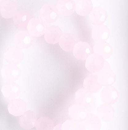 Chinese Crystal Rounds - 8" strand