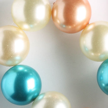 16mm Glass Pearls - 8" strand
