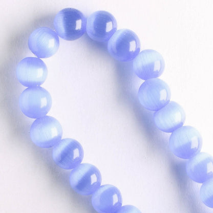 6mm Cat's Eye Glass - 8" strand