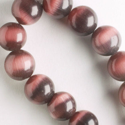 10mm Cat's Eye Glass - 8" strand