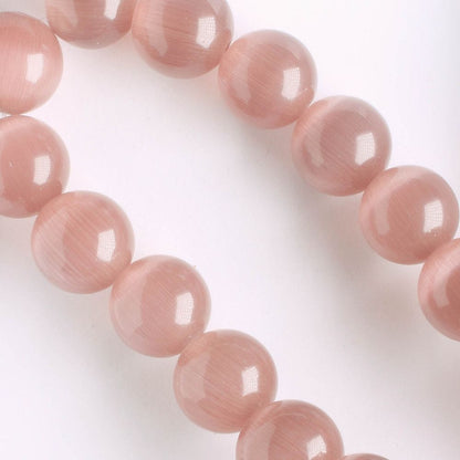 10mm Cat's Eye Glass - 8" strand
