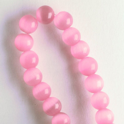 6mm Cat's Eye Glass - 8" strand
