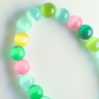 6mm Cat's Eye Glass - 8" strand