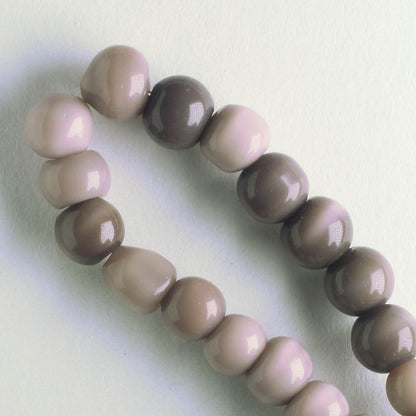 6mm Cat's Eye Glass - 8" strand