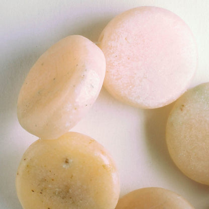 Aragonite Bead - 8" strand