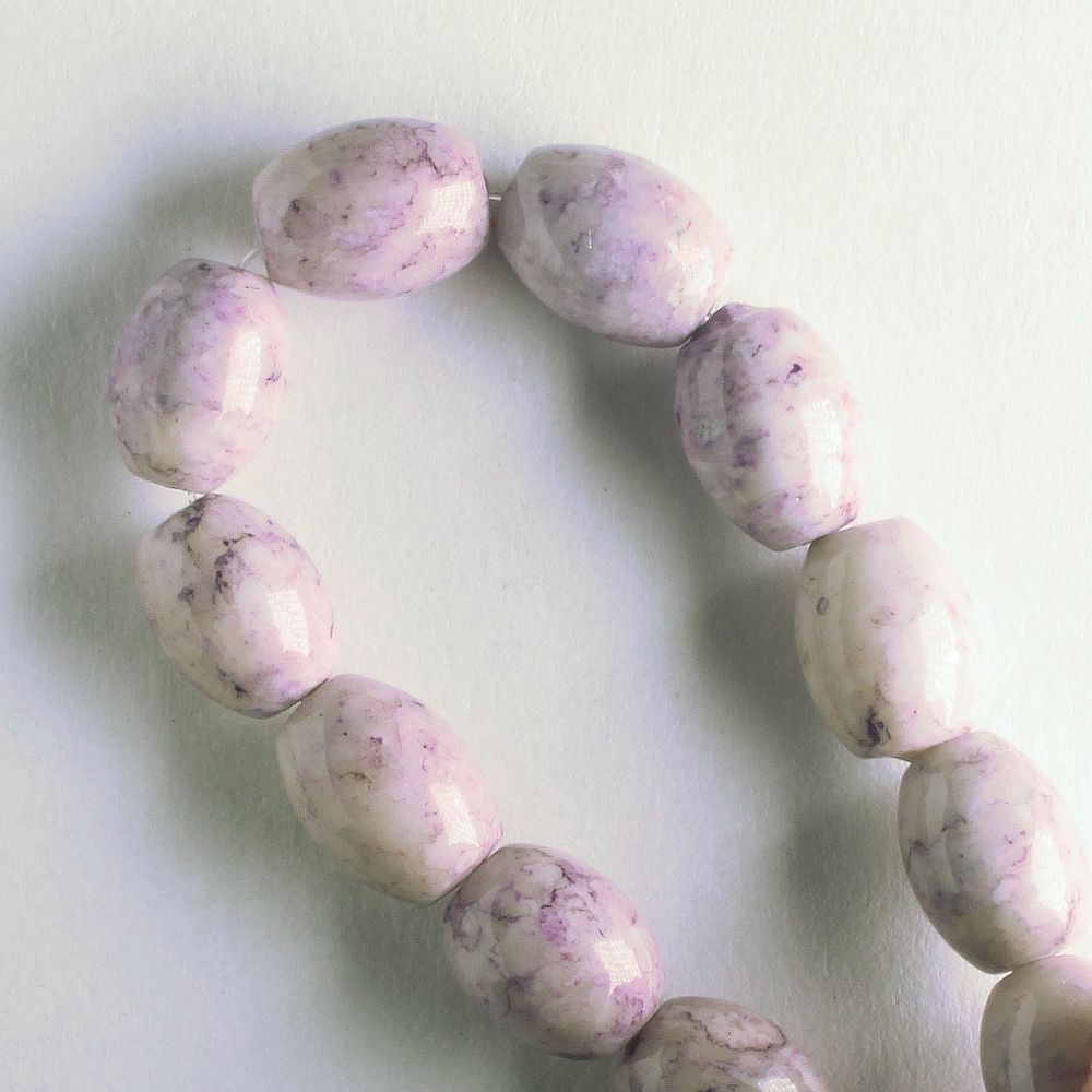 Dyed Riverstone - 8" strand