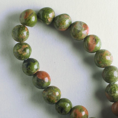 Unakite - 8" strand