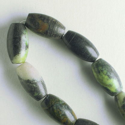 Yellow Chalk Turquoise, Dyed - 8" strand